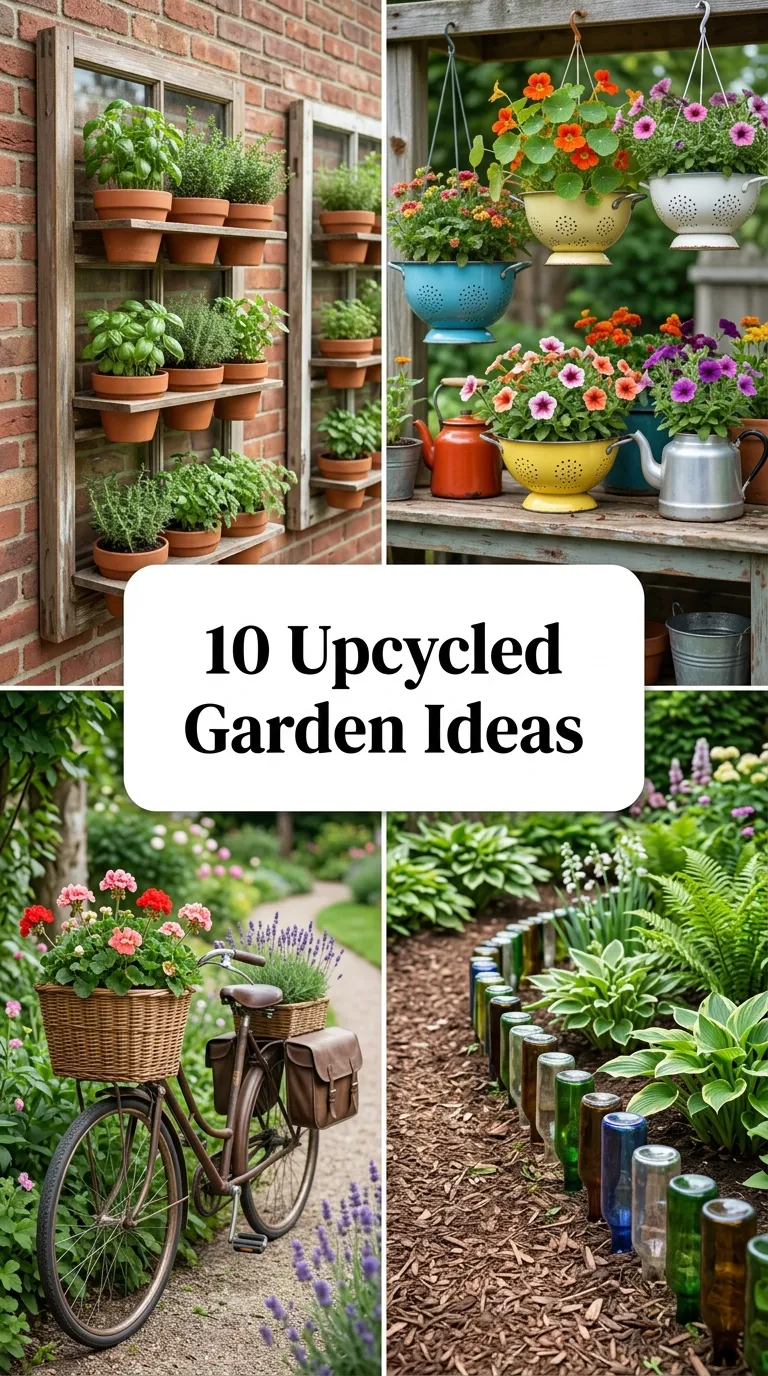 10 Upcycled Garden Ideas