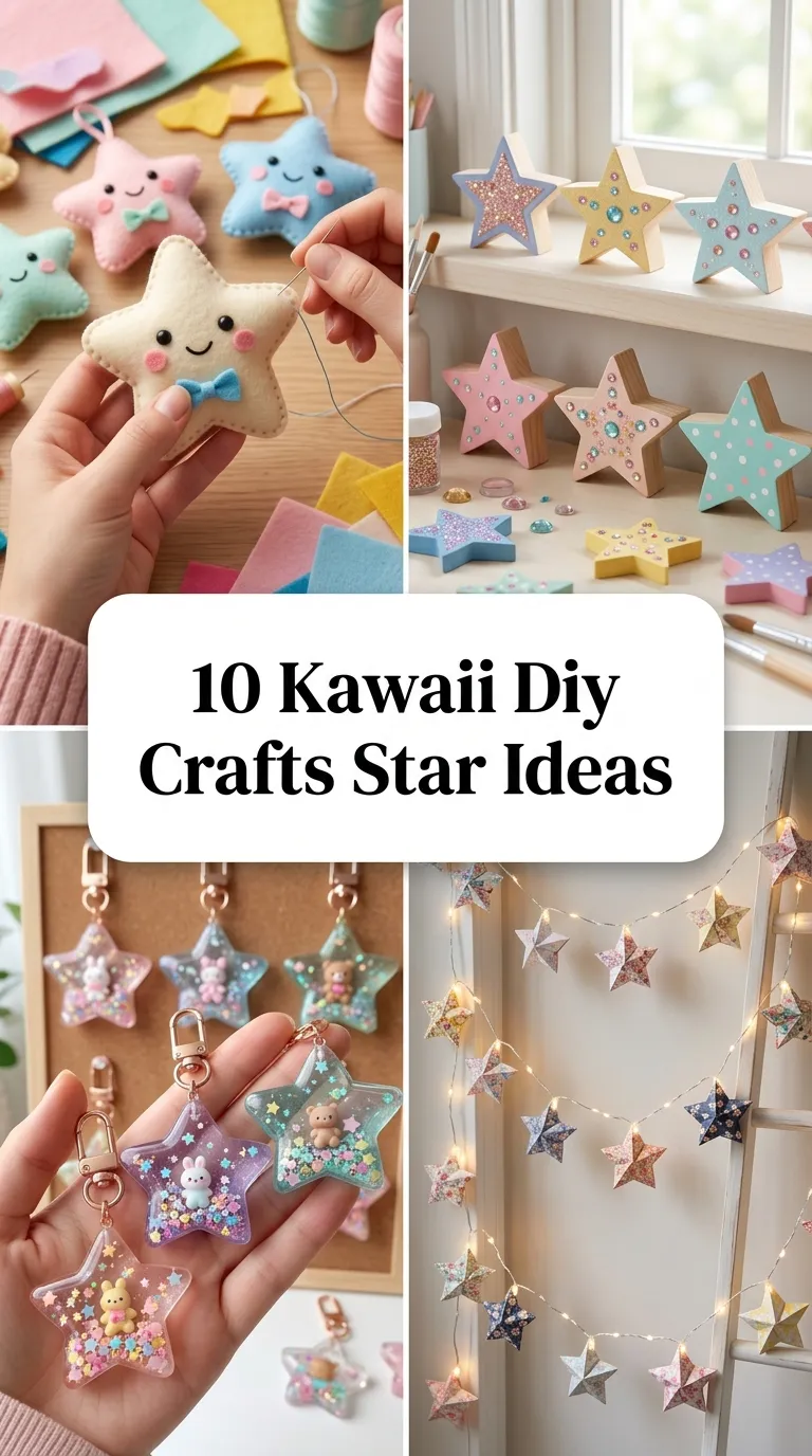 10 Kawaii Diy Crafts Star Ideas
